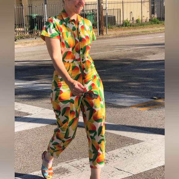 Mixed by Nasrin Mango Jumpsuit - Picture 2 of 5